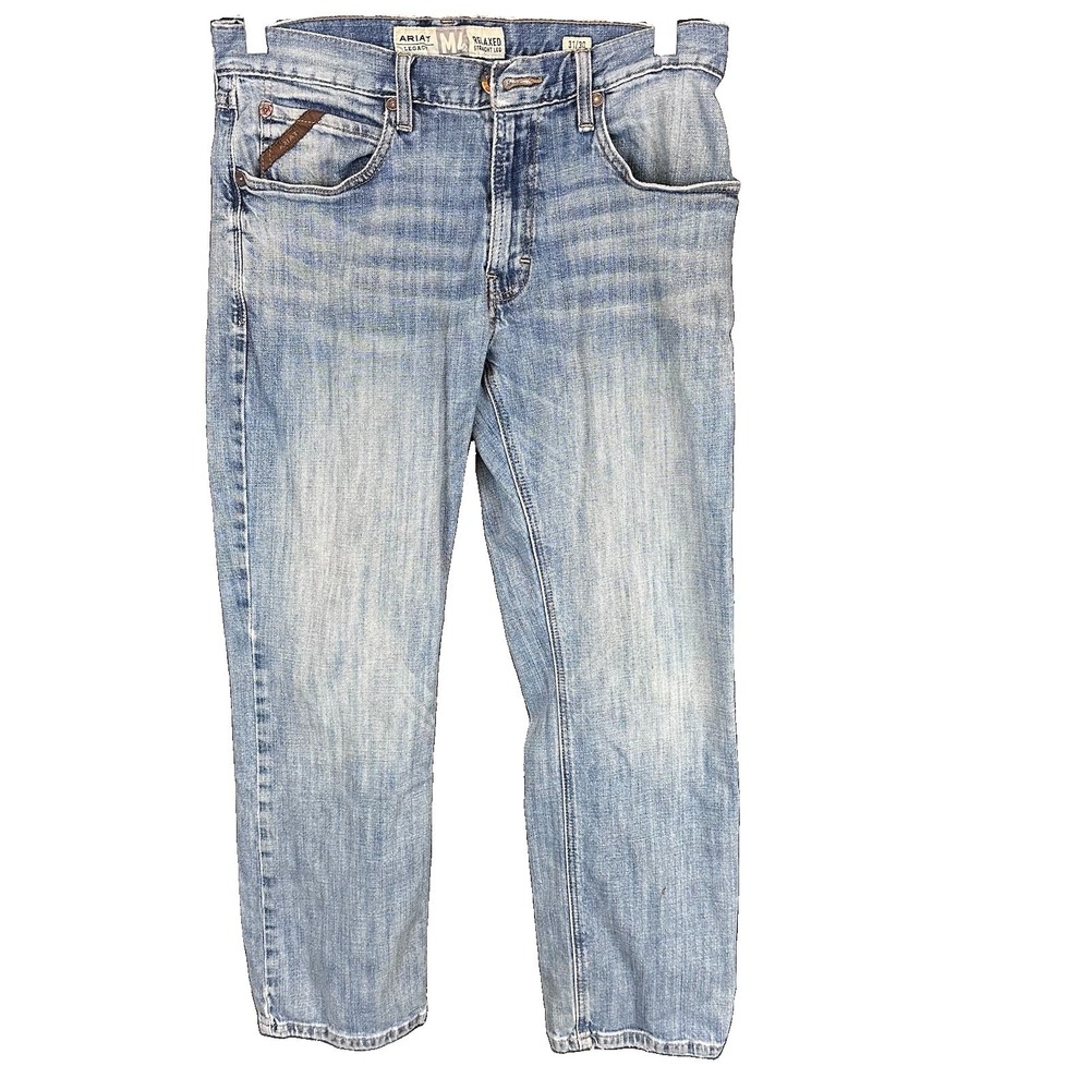 Ariat M4 Legacy Relaxed Straight Leg Jeans Mens 31 X 30 Medium Wash Denim Cowboy